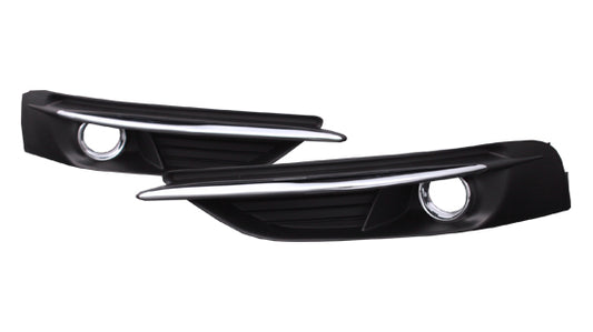 Fog Lamp Bezel Front Driver Side With Chrome Moulding For Chrysler - CH1038125