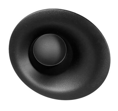Fog Lamp Cover Front Driver Side For Round Fog Hole Textured For Dodge - CH1038212