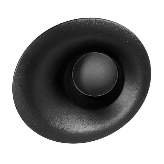 Fog Lamp Cover Front Passenger Side For Round Fog Hole Textured For Dodge - CH1039212