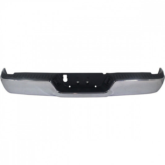 Bumper Rear Assy Chrome Without Sensor For Ram - CH1103117U