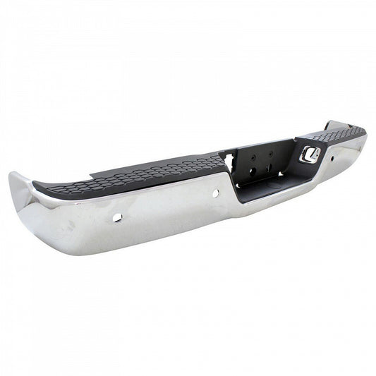 Bumper Rear Assy Chrome With Sensor For 1500 Model Without Dual Exhaust For Ram - CH1103122