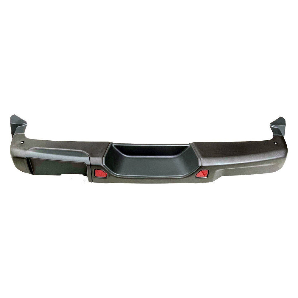 Bumper Rear Assy Black With Brackets/Pad/License Bracket/Reflectors Without Sensor For Jeep - CH1103206