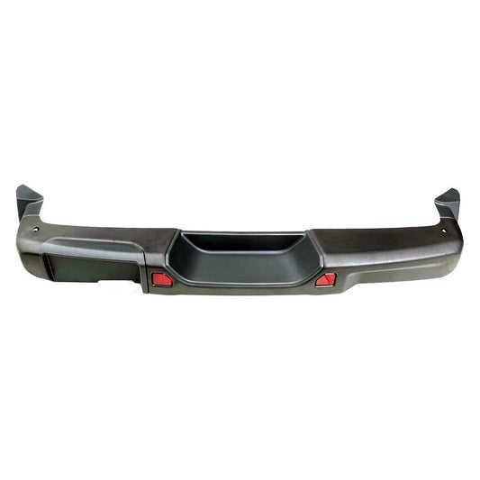 Bumper Rear Assy Black With Brackets/Pad/License Bracket/Reflectors Without Sensor For Jeep - CH1103206