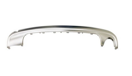 Bumper Moulding Rear Center Chrome With Single Exhaust Applique For Dodge - CH1144115