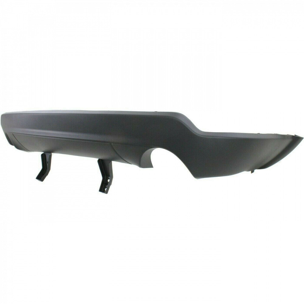 Bumper Lower Rear Dual Exhaust Hole Without Tow Textured Capa For Jeep - CH1195103C