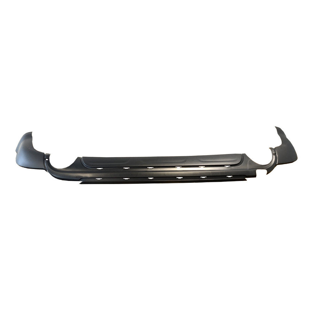 Bumper Rear Lower Textured Black Finish Dual Exhaust For Dodge - CH1195149