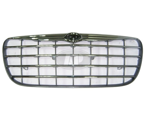 Grille Chrome/Black For Chrysler - CH1200286