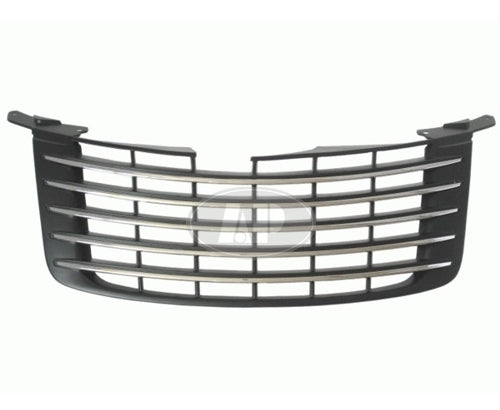 Grille Primed-Black With Chrome Mldg For Chrysler - CH1200292
