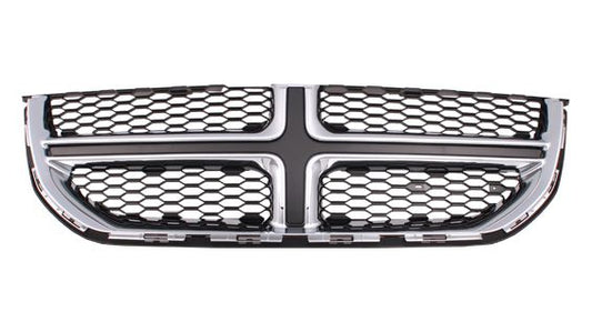 Grille Black With Chrome Moulding For Dodge - CH1200342
