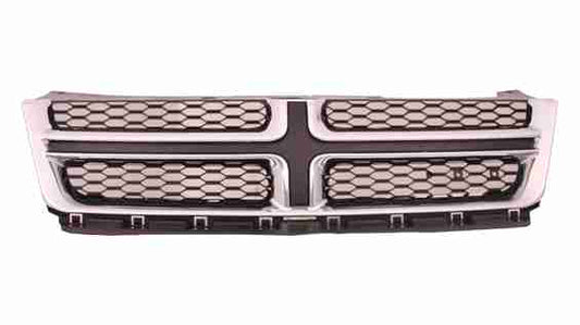Grille Matte-Dark Gray With Chrome Mldg For Dodge - CH1200348