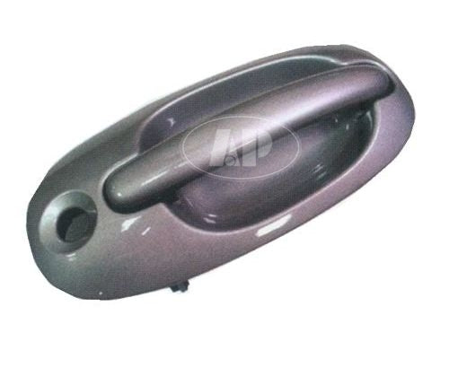 Door Handel Front Driver Side Outer Textured Black For Chrysler - CH1310109