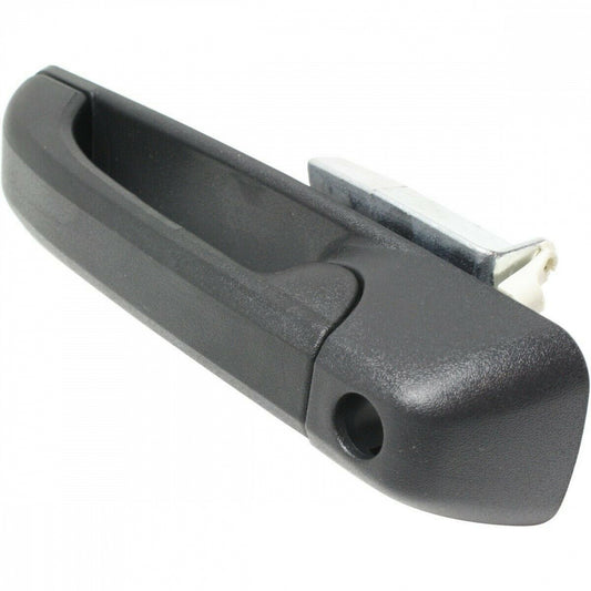 Door Handle Front Driver Side Outer Black Textured With Keyless Entry With Keyhole For Ram - CH1310160