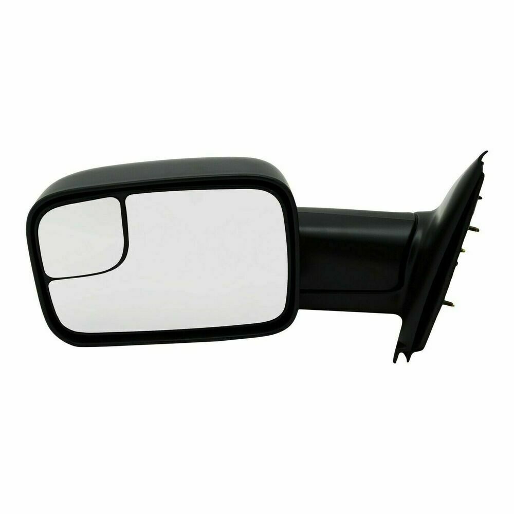 Door Mirror Driver Side Manual With Tow Textured For Dodge - CH1320227