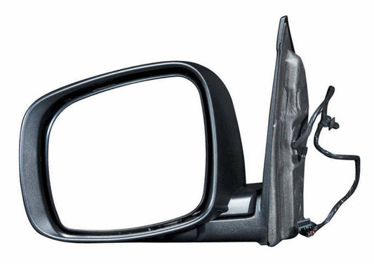 Door Mirror Driver Side Power Htd Textured With Black 10 Hole/5 Pin Connector For Chrysler - CH1320291