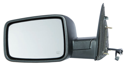 Door Mirror Driver Side Power Htd Textured Without Signal/Memory/Puddle Lamp Non-Tow Type For Ram - CH1320303