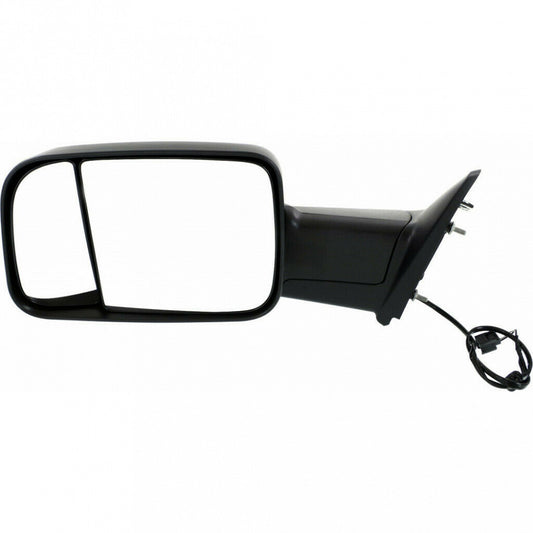 Door Mirror Driver Side Manual Textured With Tow For Ram - CH1320349