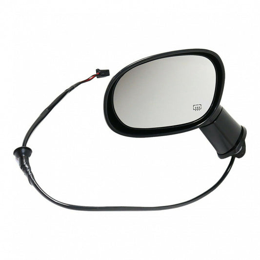 Door Mirror Driver Side Power Ptm Htd Manual Fold For Dodge - CH1320396