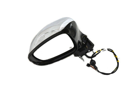 Door Mirror Driver Side Power Htd With Signal Manual Fold Chrome For Chrysler - CH1320468