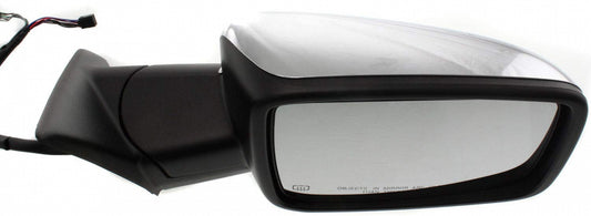Door Mirror Passenger Side Power Htd Without Tow With Signal/Puddle Lamp With Chrome Cap For Ram - CH1321292