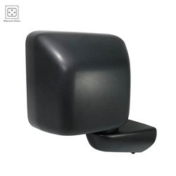 Door Mirror Passenger Side Manual Textured For Jeep - CH1321449