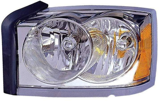 Head Lamp Driver Side (Without Black Bezel) High Quality For Dodge - ch2502159