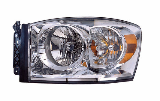 Head Lamp Driver Side Without Lower Amber Capa For Dodge - CH2502180C