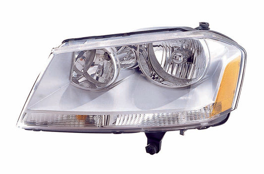 Head Lamp Driver Side Chrome Housing Capa For Dodge - CH2502182C