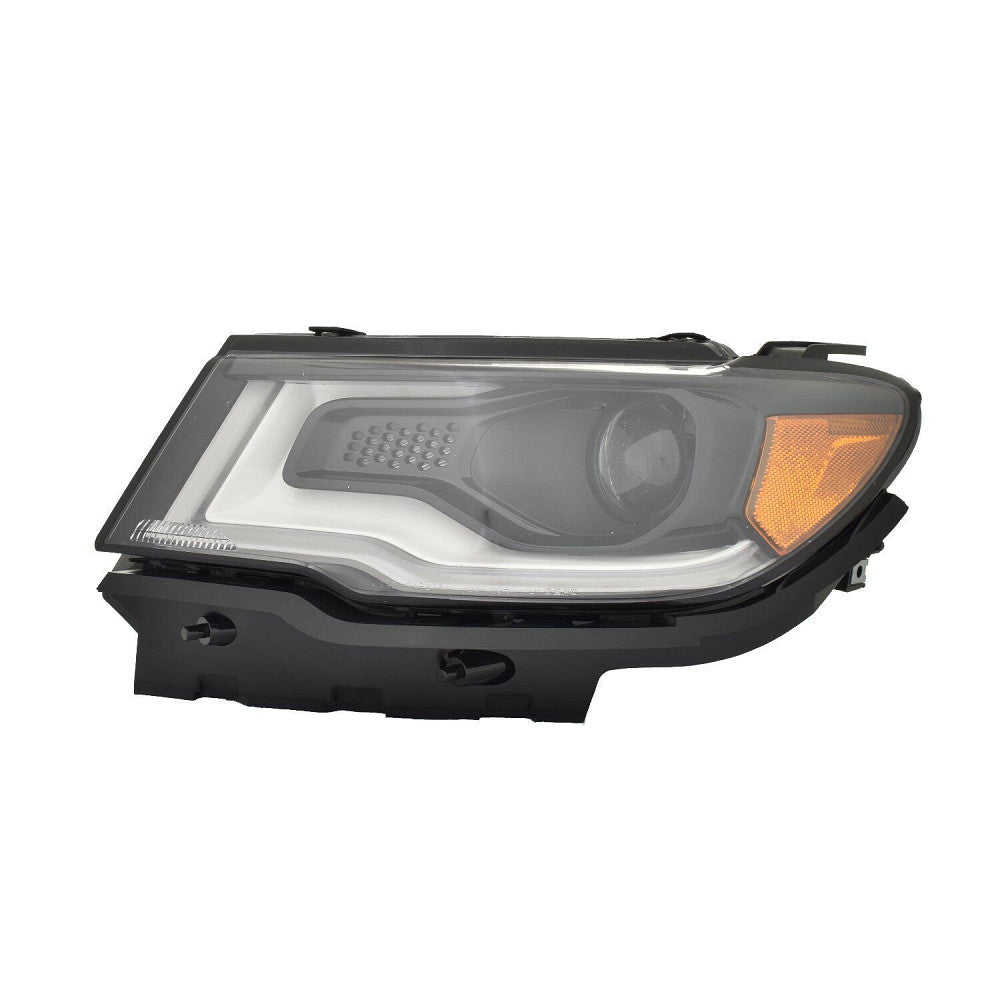 Head Lamp Driver Side Hid With Led Accent High Quality Return Restricted - Final Sale - No Warranty Coverage For Jeep - CH2502333