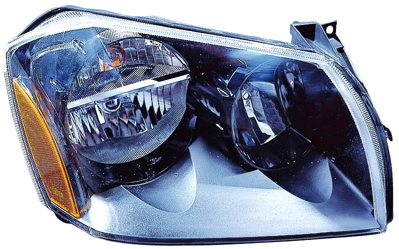 Head Lamp Passenger Side With Black Bezel 2.7-3.5Ls For Dodge - CH2503166V