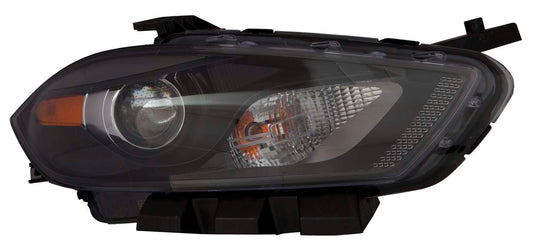 Head Lamp Passenger Side Halogen Black Bezel High Quality For Dodge - ch2503240