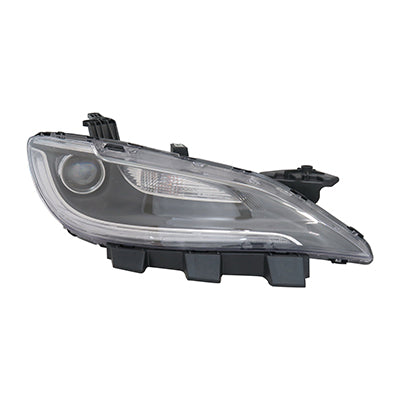 Head Lamp Passenger Side Without Led Drl Chrome Trim High Qualityreturn Restricted - Final Sale - No Warranty Coverage For Chrysler - ch2503260