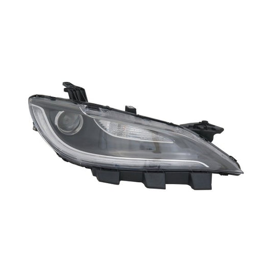 Head Lamp Passenger Side Halogen With Led Drl Black Trim High Qualityreturn Restricted - Final Sale - No Warranty Coverage For Chrysler - CH2503261