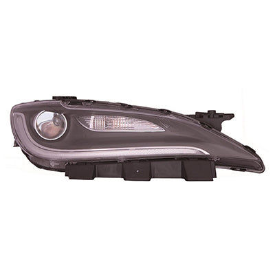 Head Lamp Passenger Side Black Trim High Qualityreturn Restricted - Final Sale - No Warranty Coverage For Chrysler - ch2503292