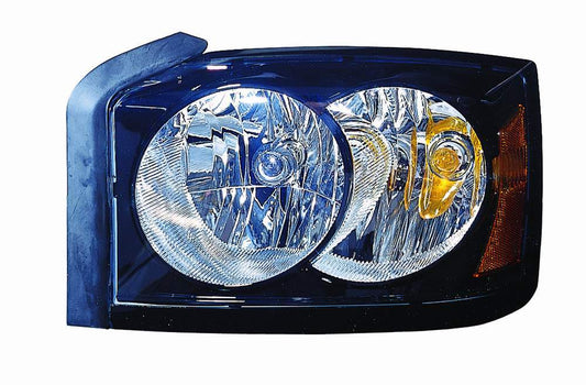 Head Lamp Driver Side Black Bezel Capa For Dodge - CH2518116C