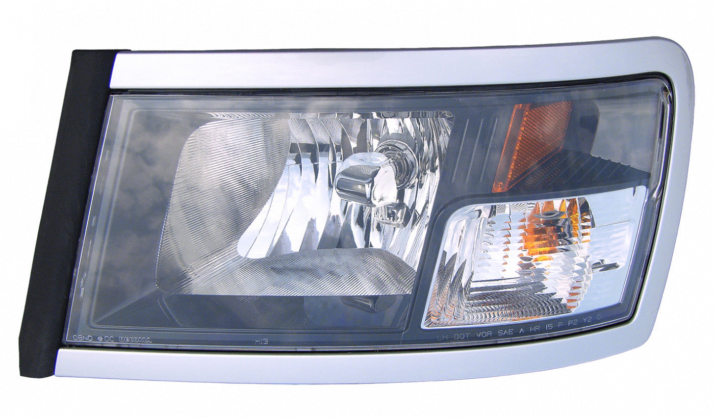 Head Lamp Driver Side With Black Bezel For Ram - CH2518127