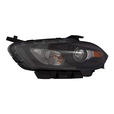Head Lamp Driver Side Halogen Codes Lmc/Mfa Black Bezel High Qualityreturn Restricted - Final Sale - No Warranty Coverage For Dodge - ch2518150