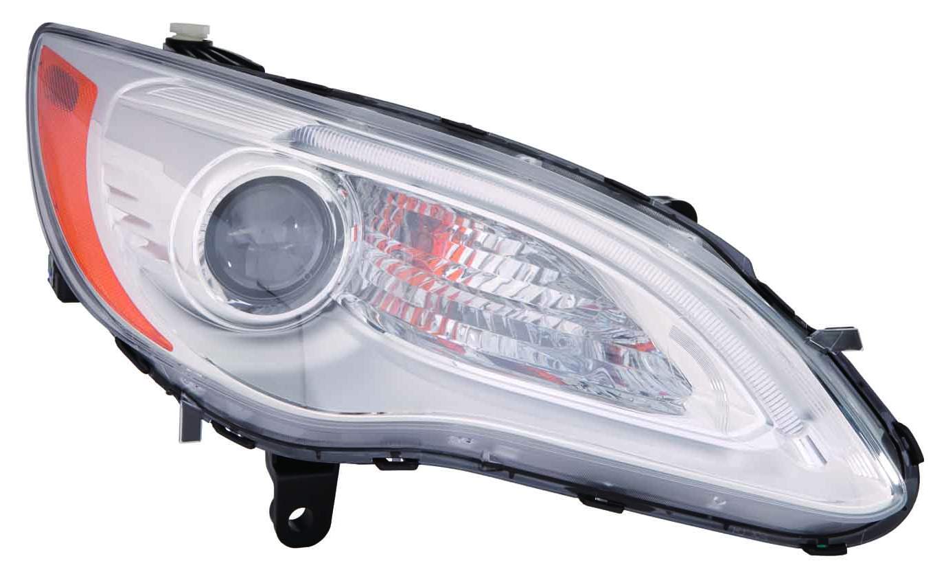 Head Lamp Passenger Side Halogen Chrome Bezel Exclude S Model Capareturn Restricted - Final Sale - No Warranty Coverage For Chrysler - CH2519140C