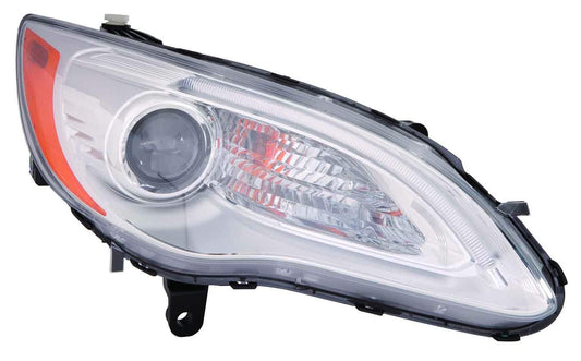 Head Lamp Passenger Side Halogen Chrome Bezel Exclude S Model Capareturn Restricted - Final Sale - No Warranty Coverage For Chrysler - CH2519140C