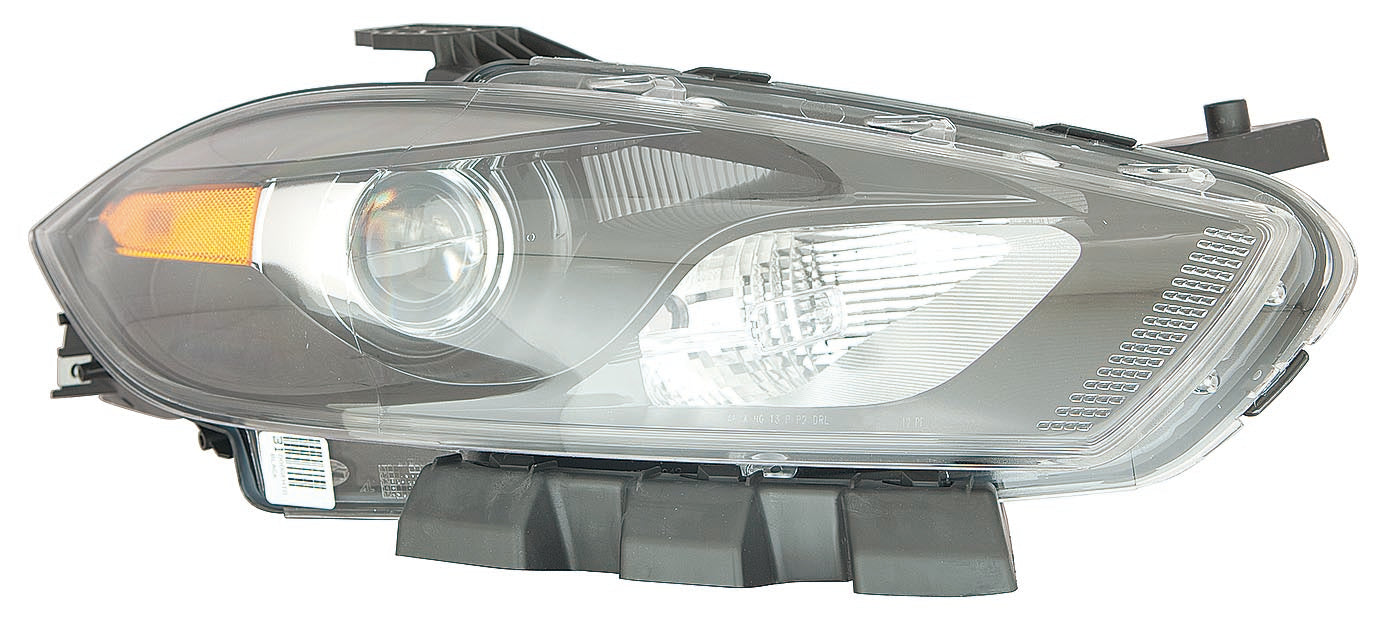 Head Lamp Passenger Side Xenon With Black Trim High Qualityreturn Restricted - Final Sale - No Warranty Coverage For Dodge - CH2519145