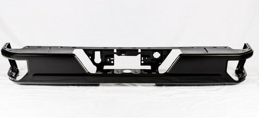 Bumper Rear Assy Chrome Without Blind Spot Brackets Dual Exhaust For Gmc - GM1103218