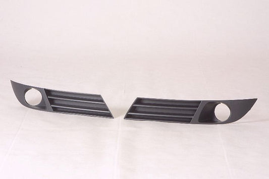 Grille Lower Driver Side Outer With Fog Lamp Hole Matt-Black Xr Model For Saturn - GM1200581