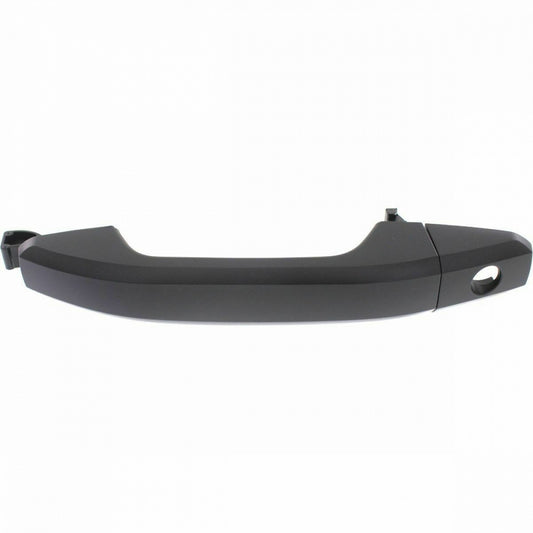 Door Handle Front Driver Side Outer With Key Hole With Cover Primed Black For Gmc - GM1310193