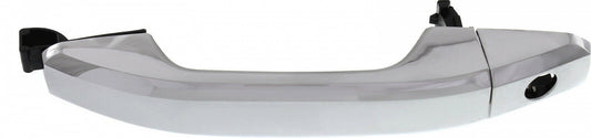 Door Handle Front Driver Side Outer With Key Hole With Cover Chrome For Gmc - gm1310194