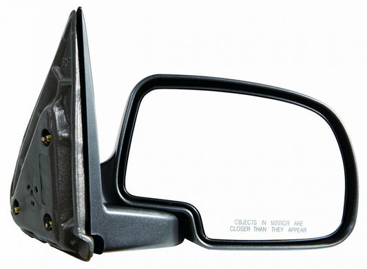 Door Mirror Passenger Side Manual Textured Black For Gmc - GM1321230