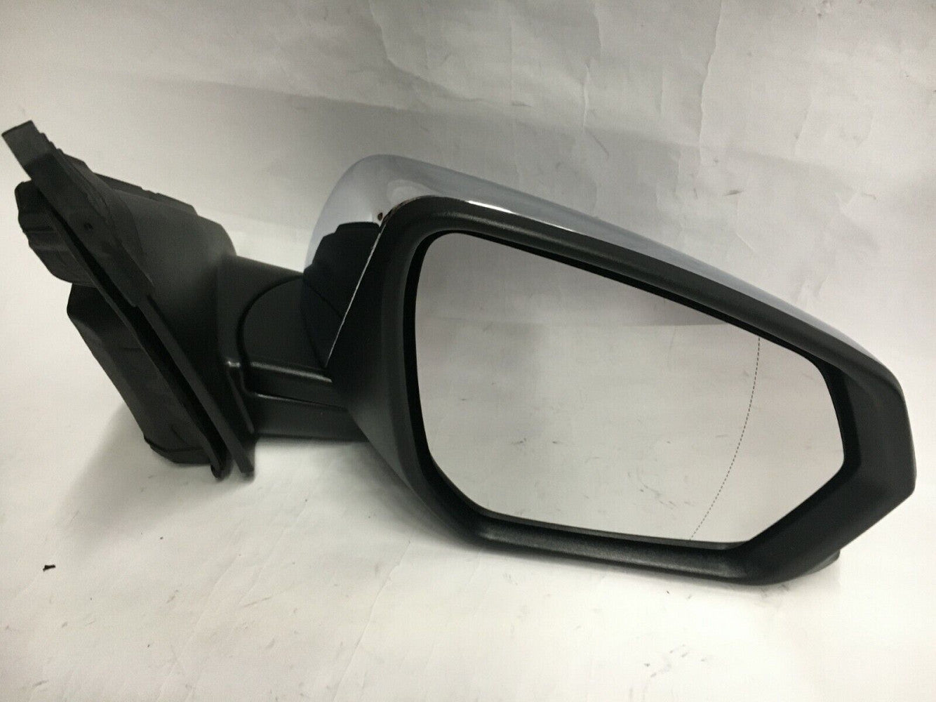 Door Mirror Passenger Side Power Without Signal Chrome For Gmc - GM1321561