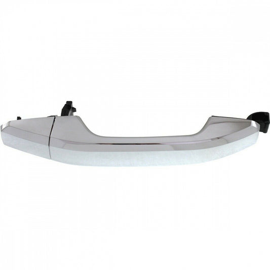 Door Handle Rear Driver Side/Passenger Side Outer With Cover Chrome For Gmc - GM1520151