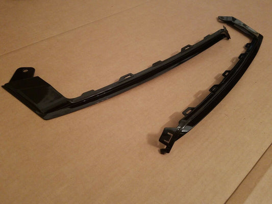 Bumper Moulding Front Driver Side Lower Ptd Black For Honda - HO1046102