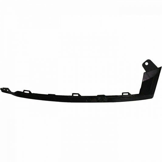 Bumper Moulding Front Passenger Side Upper Textured Black Without Fog Lamps For Honda - HO1047107