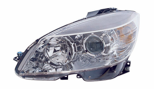 Head Lamp Driver Side With Chrome Ring Frontom 09/02/2007 Capa For Mercedes - MB2502163C