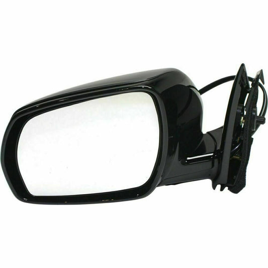 Door Mirror Driver Side Power Htd Cover With Smart Entry Black For Nissan - NI1320180